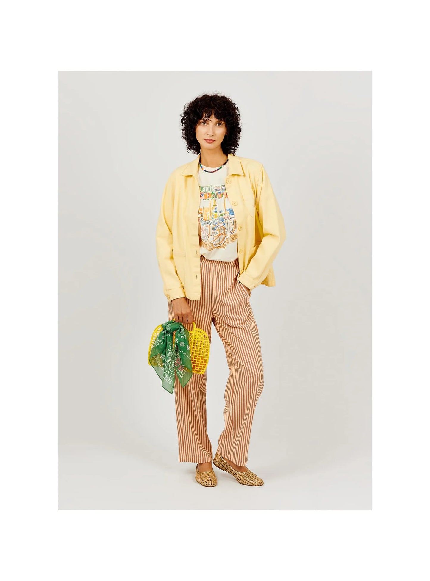 Pantalon Rayure transat
