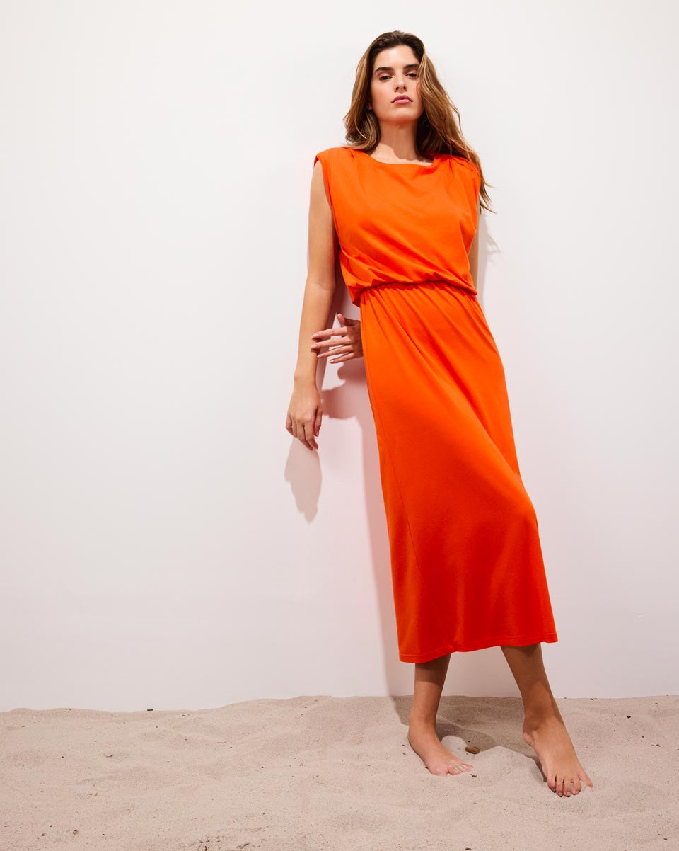 APPLE -RObe longue dos nus
