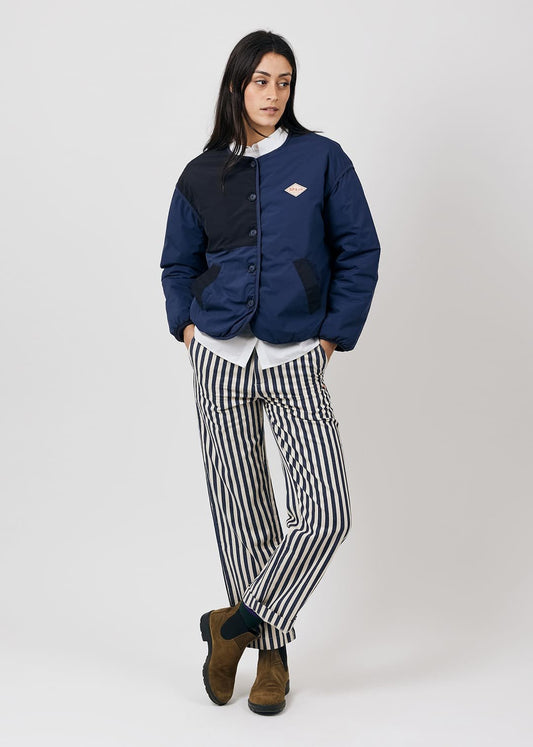 Blouson bicolore réversible