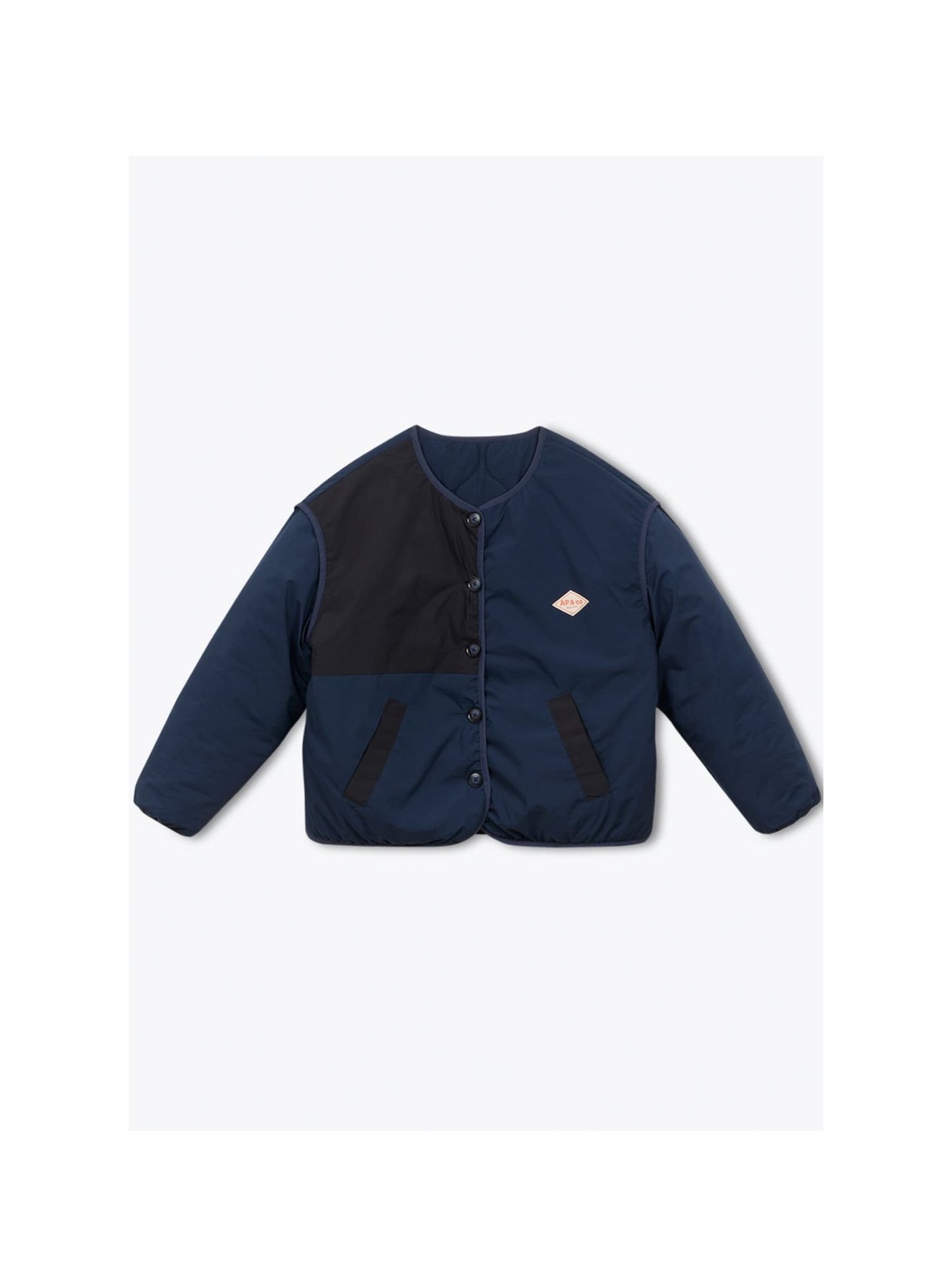 Blouson bicolore réversible