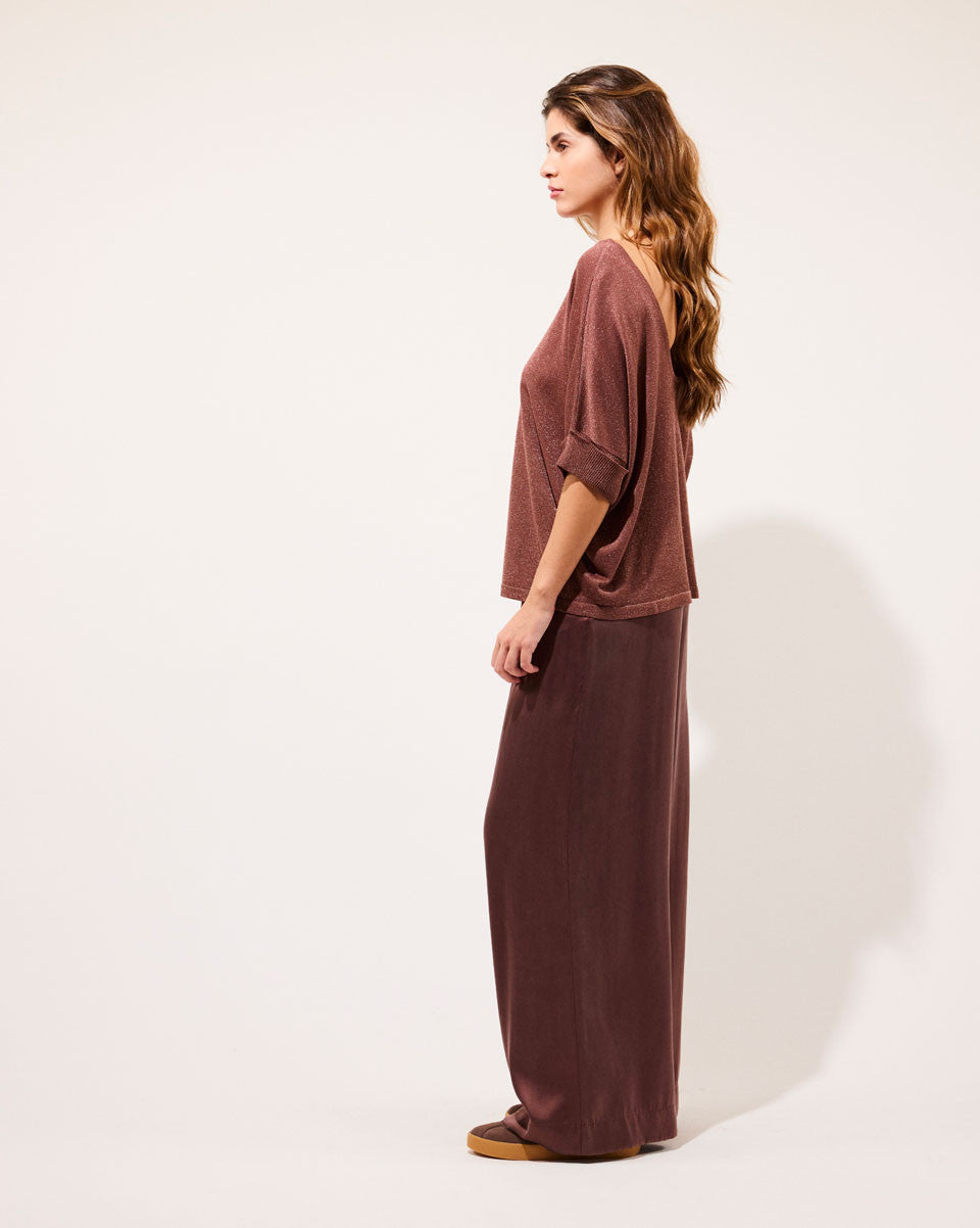 BUCKLEY - Pull oversize BLUSH