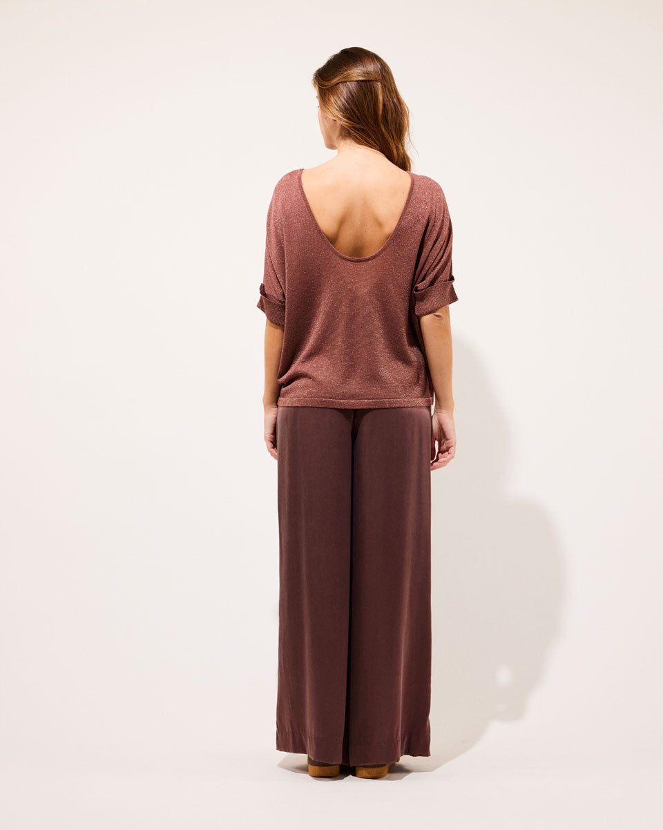 BUCKLEY - Pull oversize BLUSH