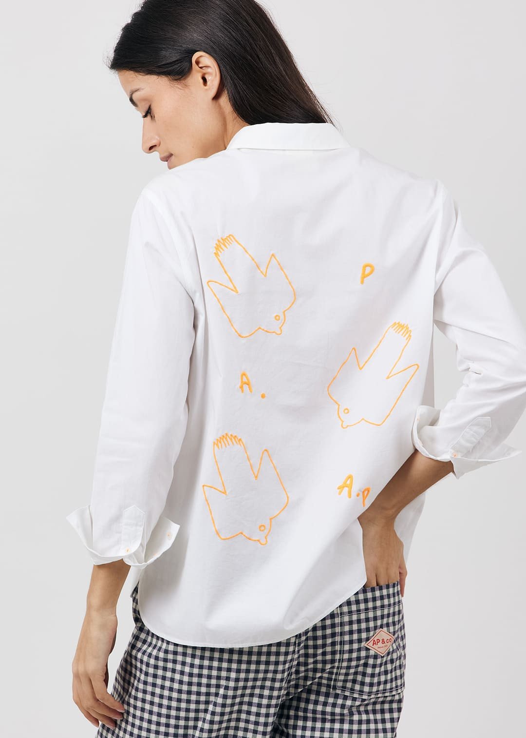 Chemise oiseaux