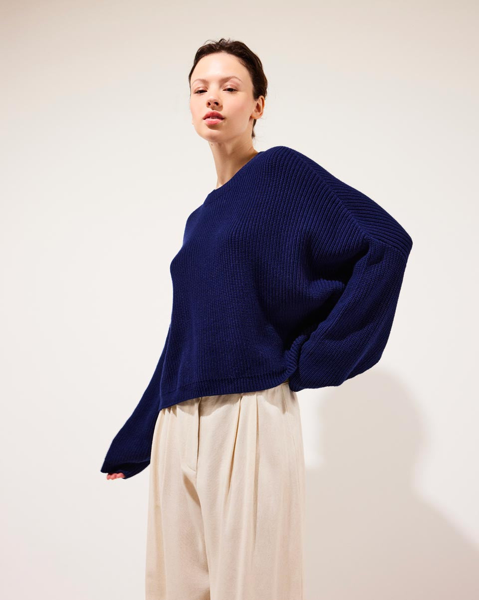 KATE - Pull dos en maille