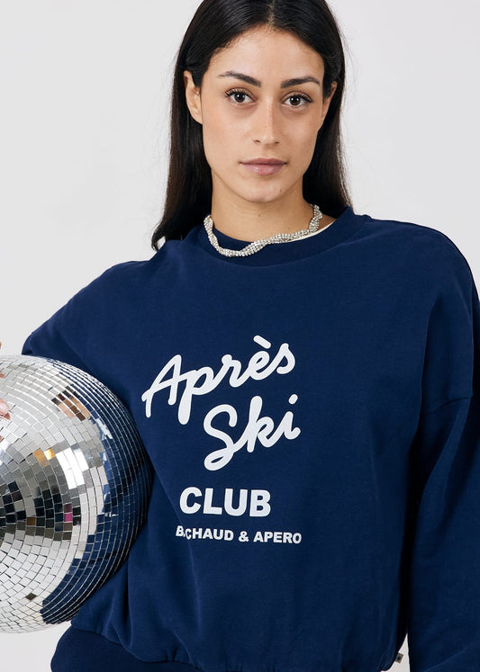 Sweat Après-ski bleu